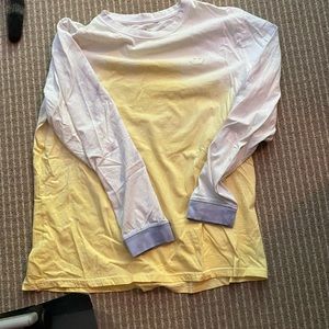 custom tye dye smile long sleeve